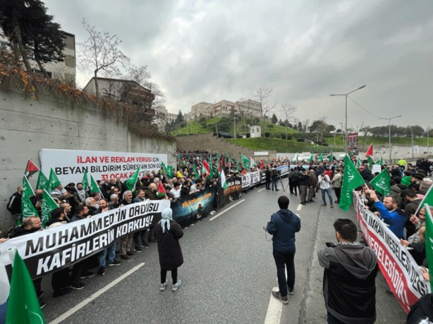 Foto - İstanbul'da İsrail'e lanet yağdı