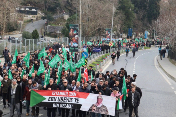 Foto - İstanbul'da İsrail'e lanet yağdı