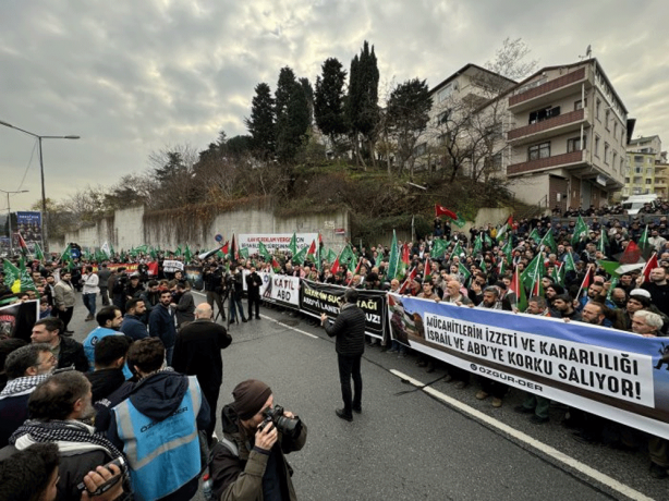 Foto - İstanbul'da İsrail'e lanet yağdı