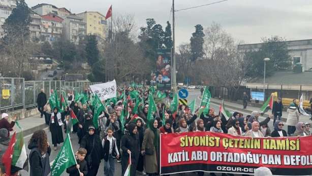 Foto - İstanbul'da İsrail'e lanet yağdı
