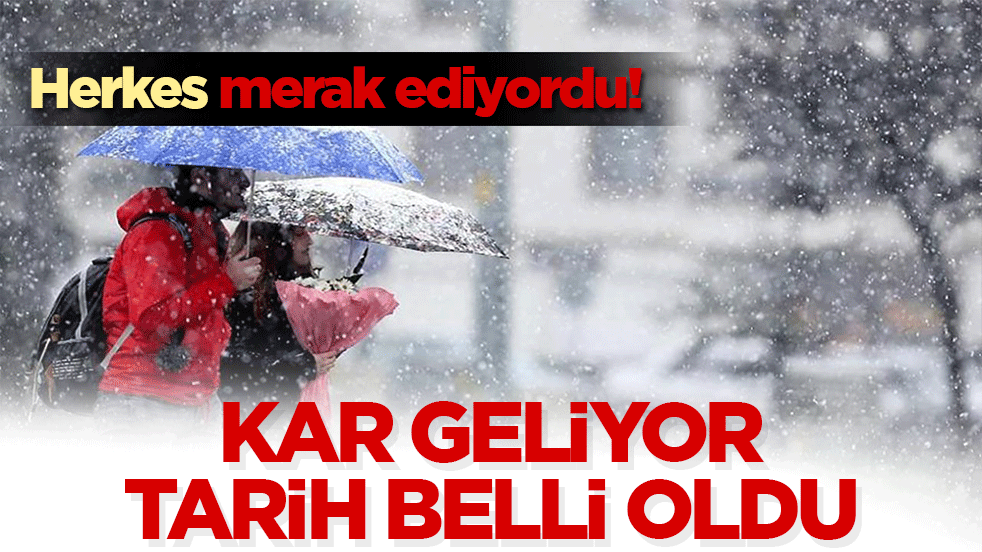 Foto - İstanbul’da kar bekleniyor: Meteoroloji tarih verdi