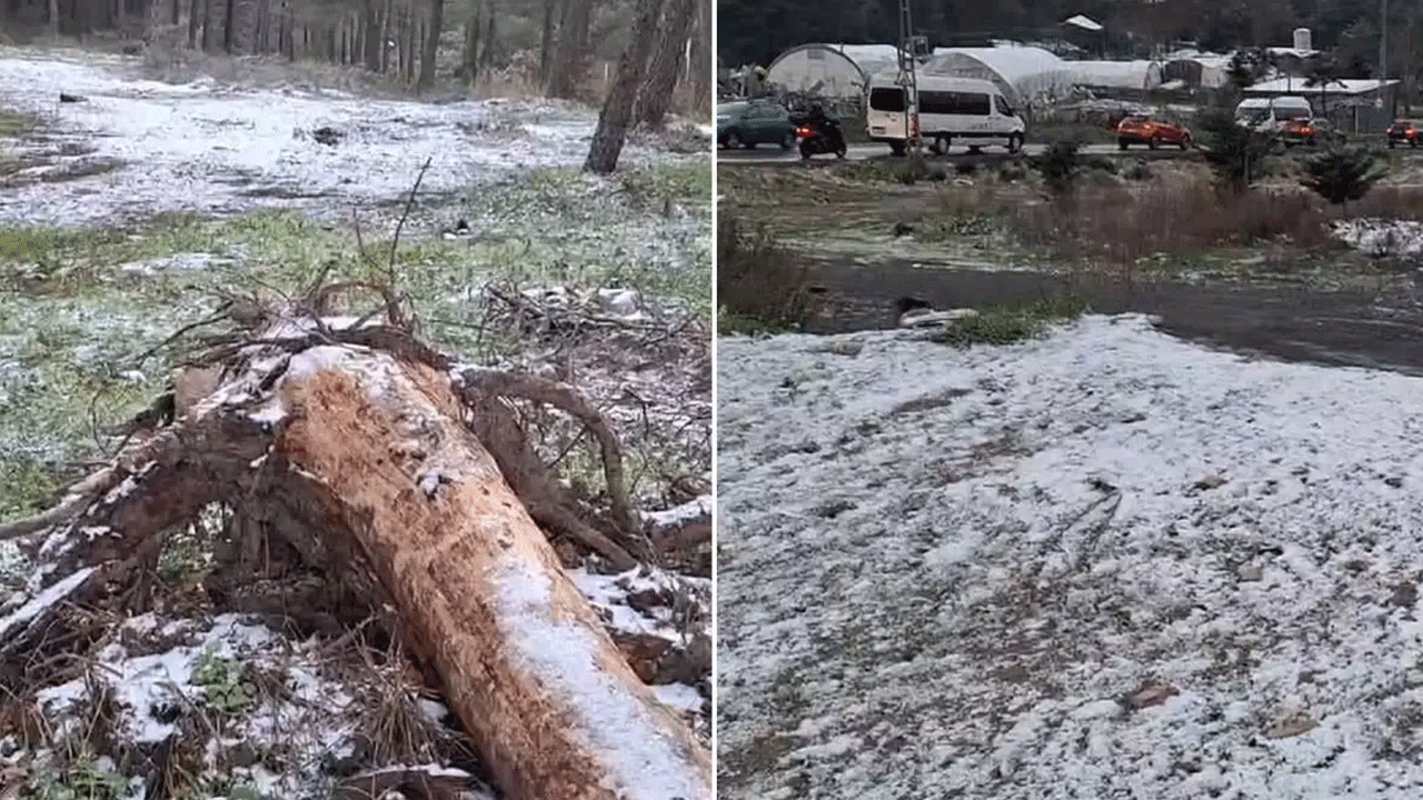 Foto - İstanbul’da kar yağışı başladı