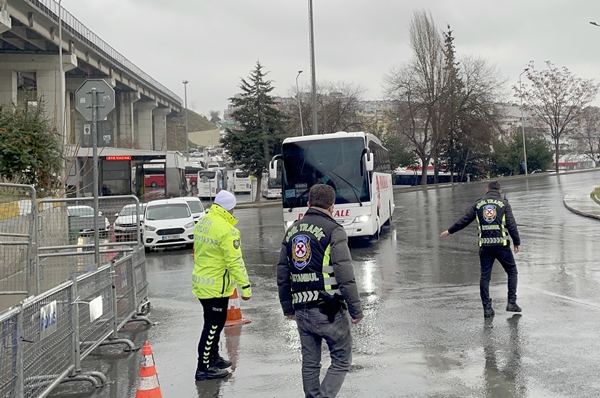 İstanbul'da kış lastiği denetimi