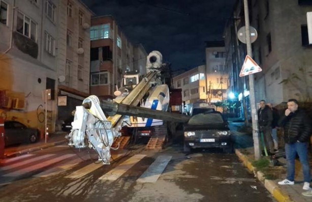 Foto - İstanbul'da korku dolu anlar! Ucuz atlatıldı