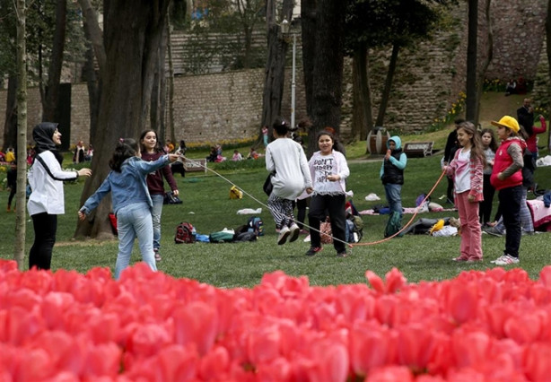 Foto - İstanbul'da lale zamanı
