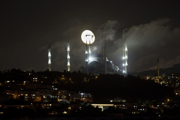 Foto - İstanbul'da muhteşem görüntü