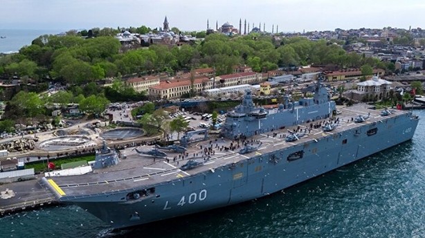 Foto - İstanbul'da on binlerce kişi ziyaret etmişti TCG Anadolu’nun gideceği yeni il belli oldu