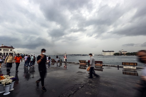 Foto - İstanbul'da sağanak etkili oluyor