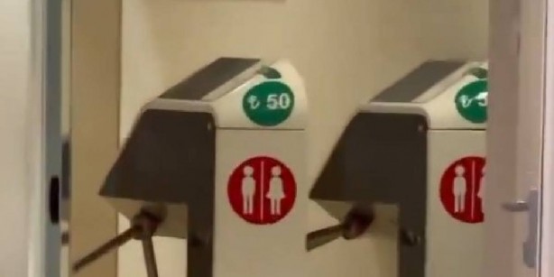 İstanbul'da sakın o AVM'ye gitmeyin! Tuvalete giriş 50 TL oldu! Turnikeyi görenler gözlerine inanamıyor