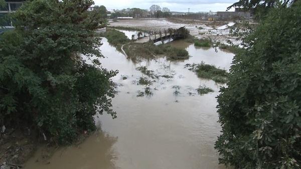 İstanbul'da sel felaketi! O mahalle havadan görüntülendi