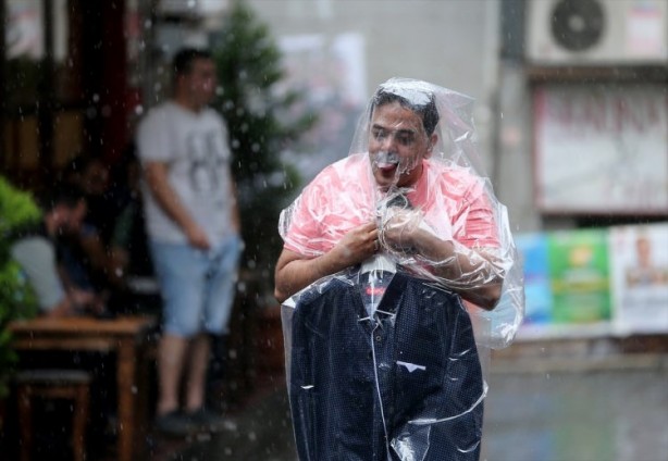 Foto - İstanbul'da şiddetli yağış!