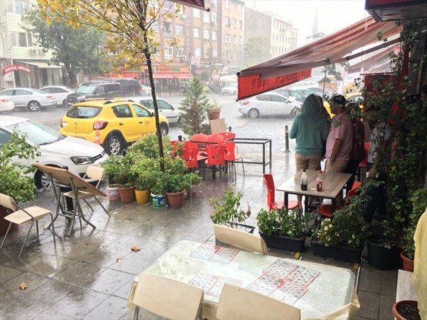 Foto - İstanbul'da şiddetli yağış!