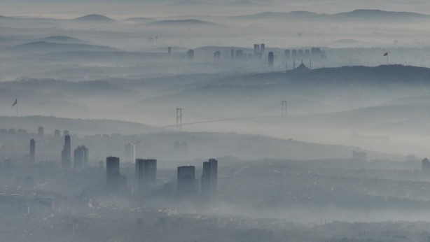 Foto - İstanbul’da sis etkili oldu: Kartpostallık manzara