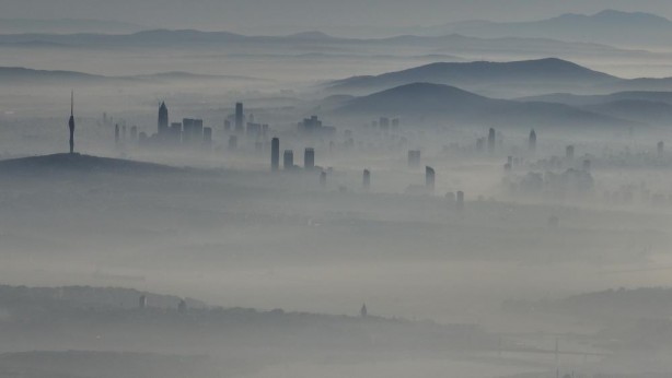 Foto - İstanbul’da sis etkili oldu: Kartpostallık manzara