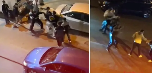 Foto - İstanbul’da taşlı sopalı, tekmeli yumruklu kavga