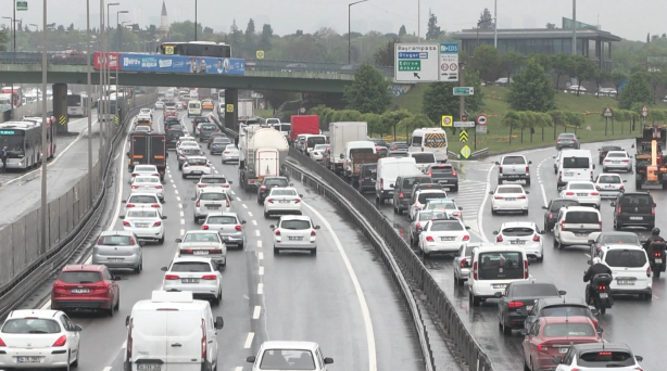 Foto - İstanbul'da trafik yoğunluğu