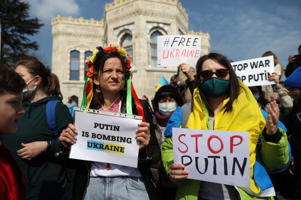 Foto - İstanbul'da yaşayan Ukraynalılar harekete geçti