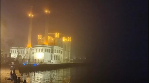 Foto - İstanbul'da yoğun sis etkili oluyor!
