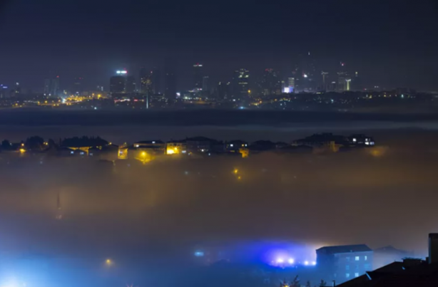 Foto - İstanbul'da yoğun sis etkili oluyor!