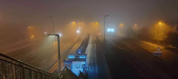 Foto - İstanbul'da yoğun sis etkili oluyor!
