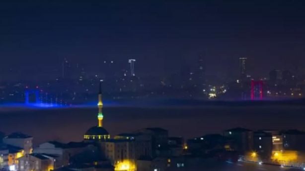 Foto - İstanbul'da yoğun sis etkili oluyor!