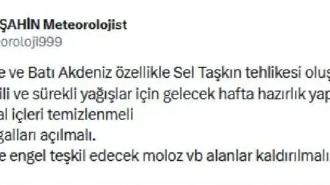 Foto - İstanbul'daki seli önceden bilen uzman isimden yeni uyarı daha geldi: Asıl büyük tehlikeyi açıkladı