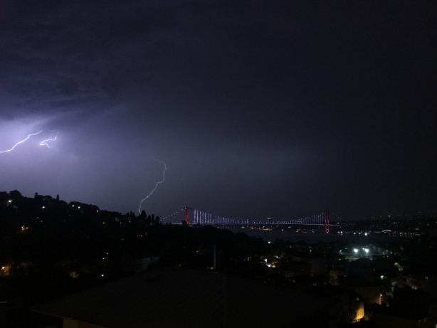İstanbul'dan muhteşem görüntüler