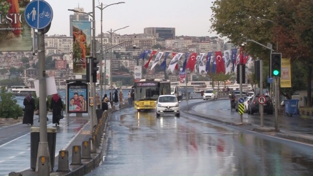 İstanbullu bir şaştı kaldı: 1 şehir 2 mevsim