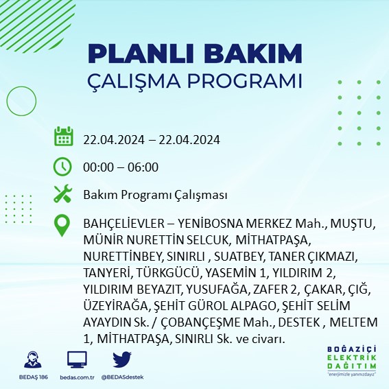 Foto - İstanbullular dikkat! 18 ilçe karanlığa gömülecek