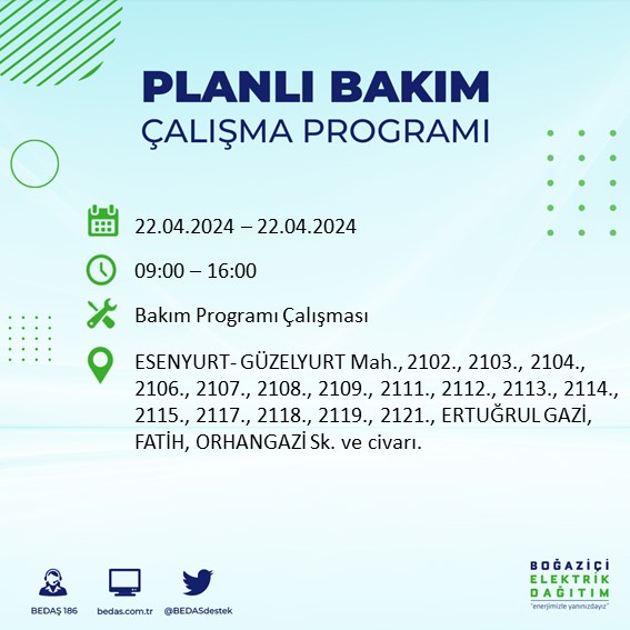 Foto - İstanbullular dikkat! 18 ilçe karanlığa gömülecek