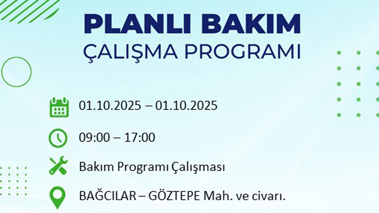 Foto - İstanbullular dikkat! Bu ilçeler karanlığa gömülecek