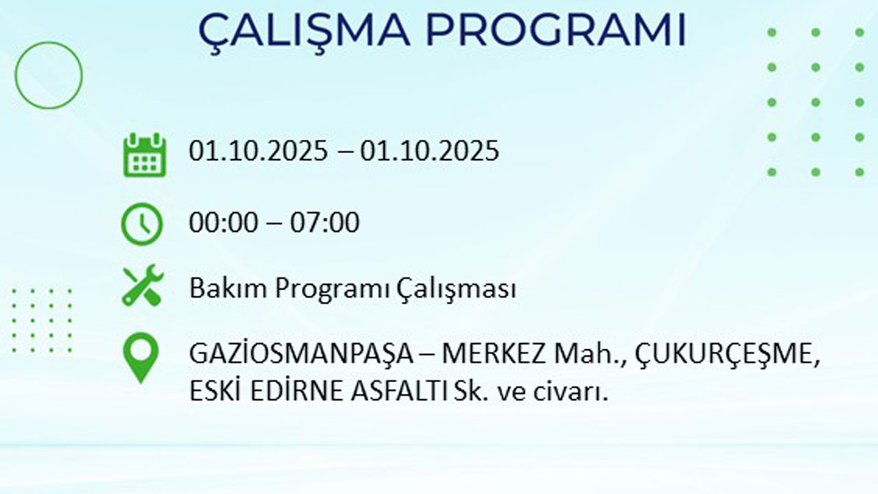 Foto - İstanbullular dikkat! Bu ilçeler karanlığa gömülecek