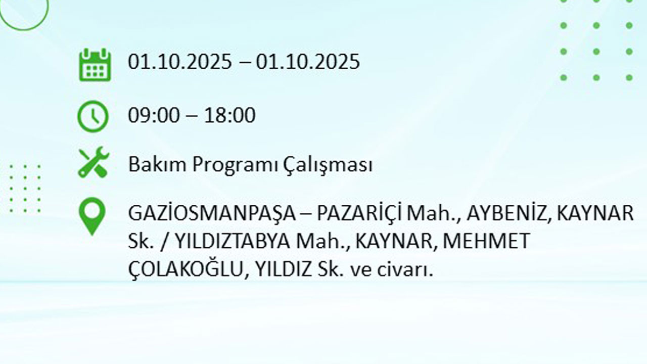 Foto - İstanbullular dikkat! Bu ilçeler karanlığa gömülecek