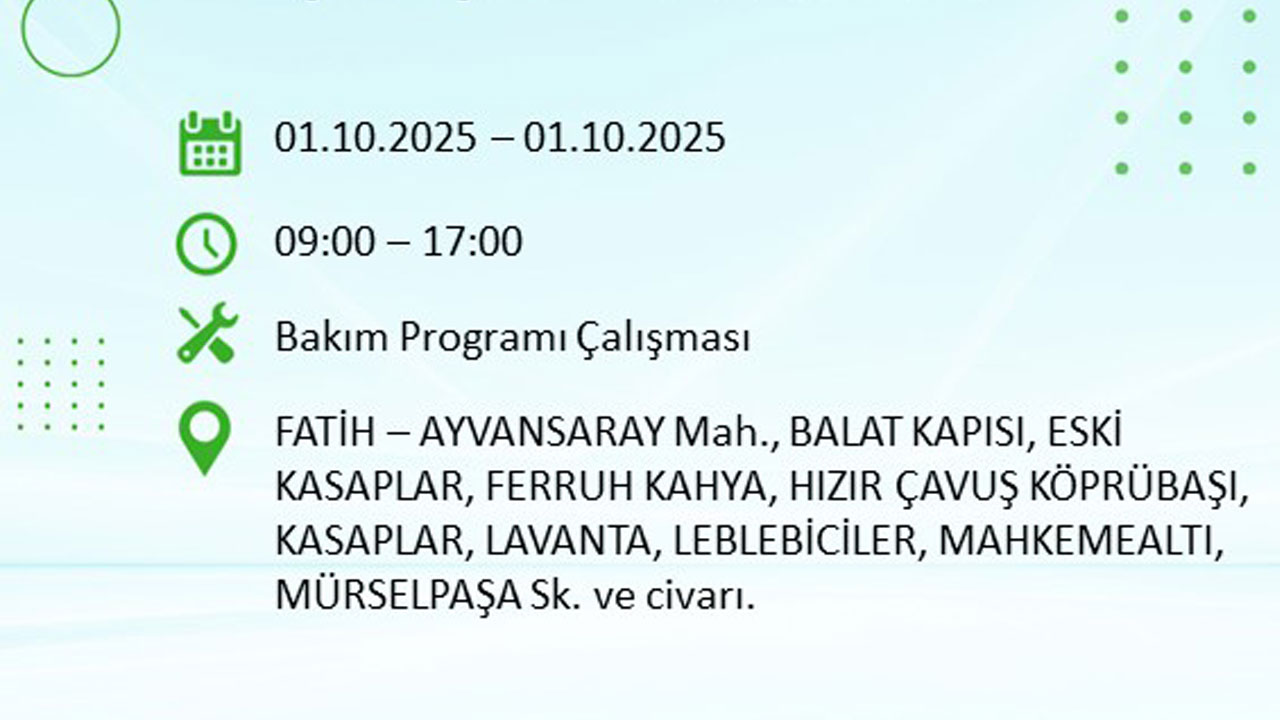 Foto - İstanbullular dikkat! Bu ilçeler karanlığa gömülecek