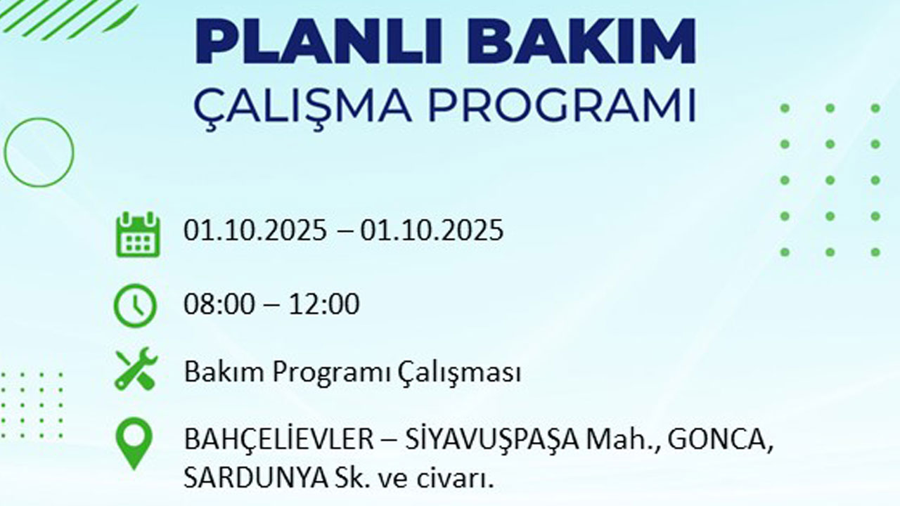 Foto - İstanbullular dikkat! Bu ilçeler karanlığa gömülecek