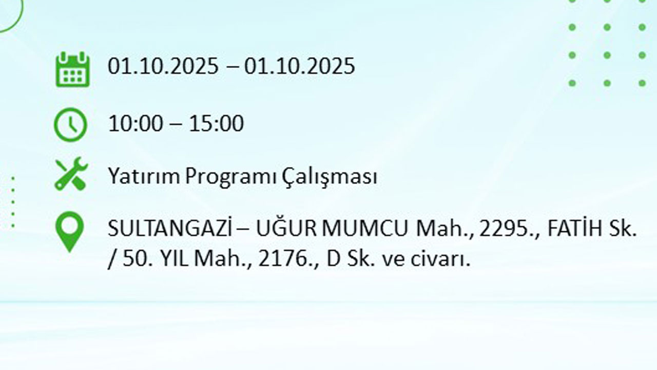 Foto - İstanbullular dikkat! Bu ilçeler karanlığa gömülecek