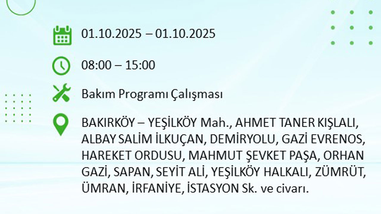 Foto - İstanbullular dikkat! Bu ilçeler karanlığa gömülecek