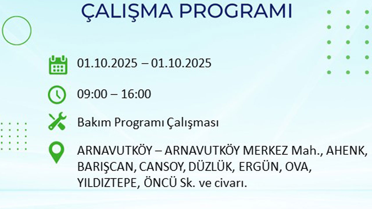 Foto - İstanbullular dikkat! Bu ilçeler karanlığa gömülecek