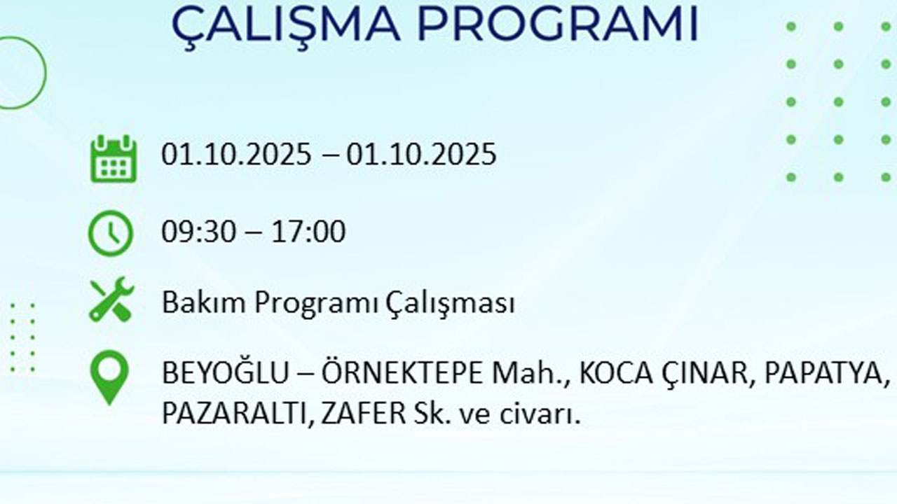 Foto - İstanbullular dikkat! Bu ilçeler karanlığa gömülecek