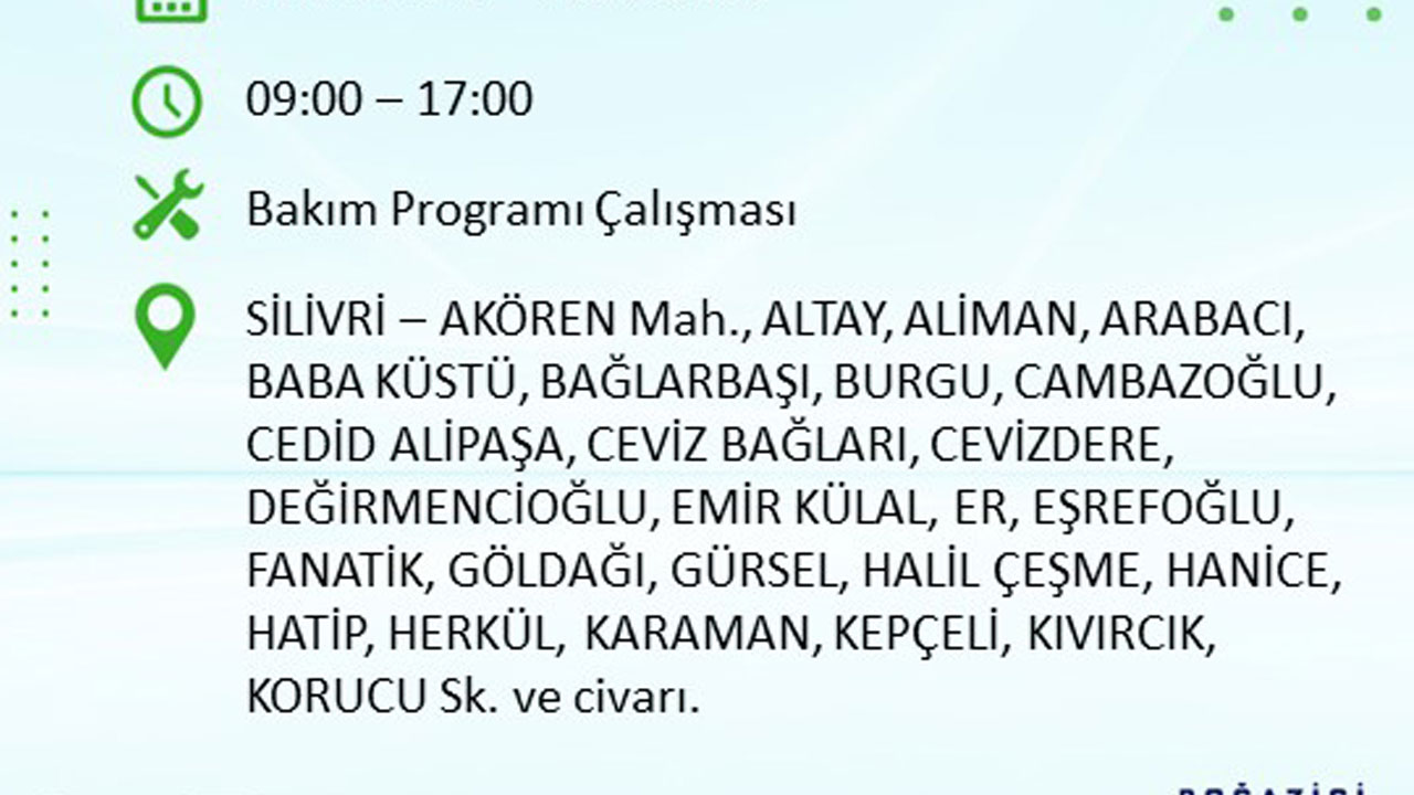 Foto - İstanbullular dikkat! Bu ilçeler karanlığa gömülecek