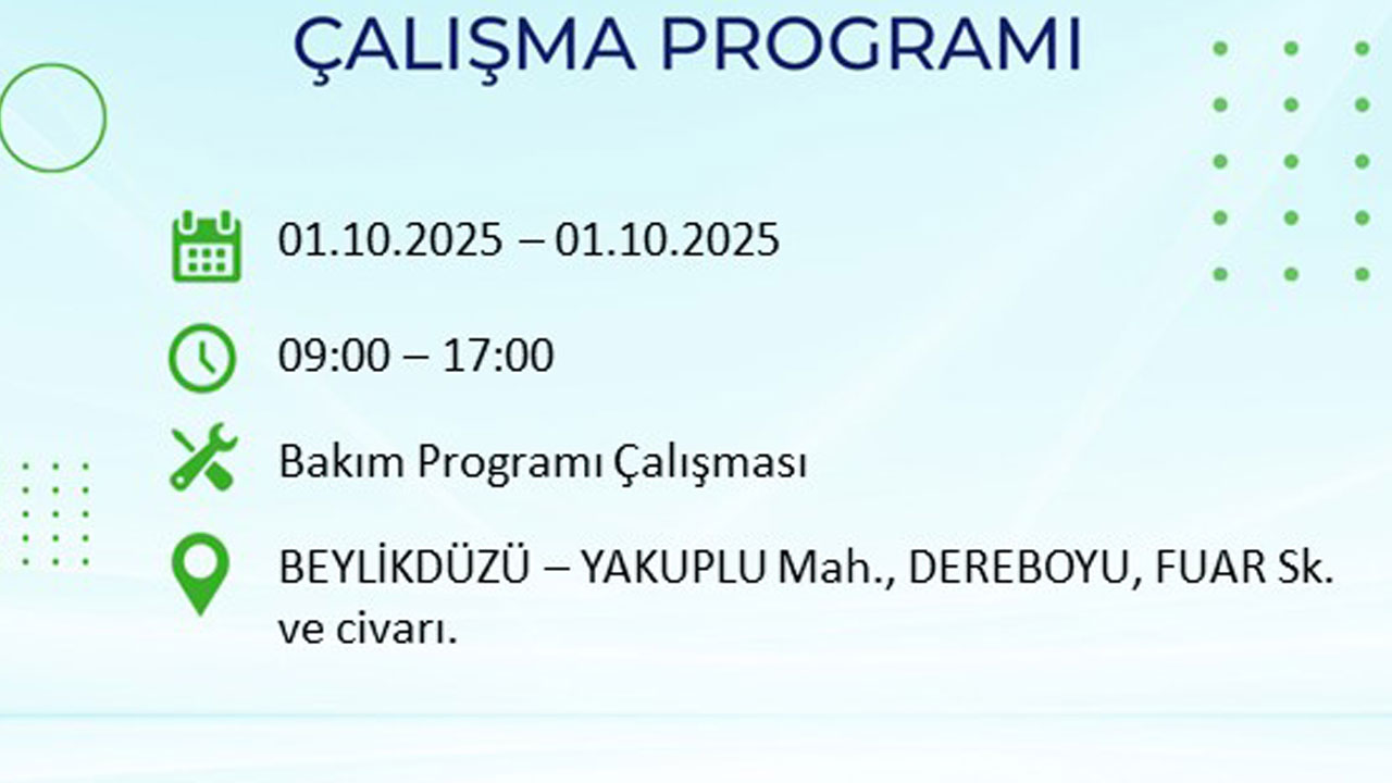 Foto - İstanbullular dikkat! Bu ilçeler karanlığa gömülecek