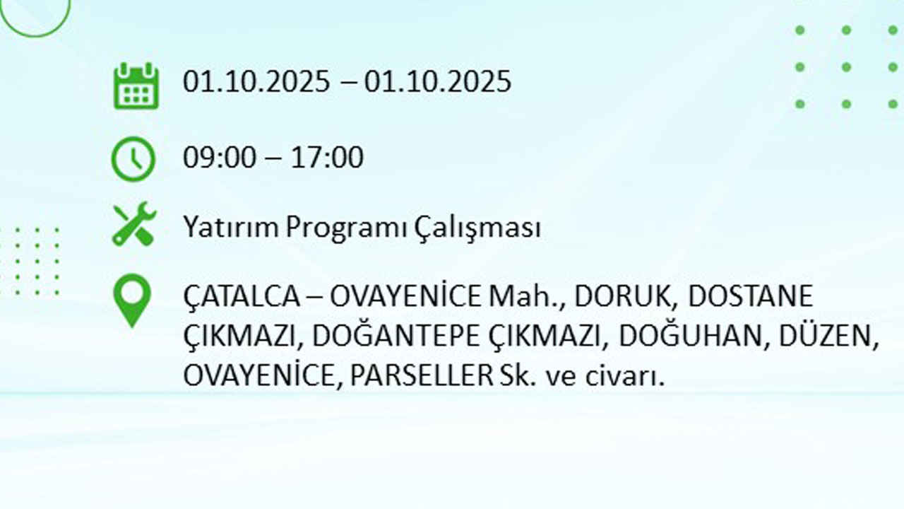 Foto - İstanbullular dikkat! Bu ilçeler karanlığa gömülecek