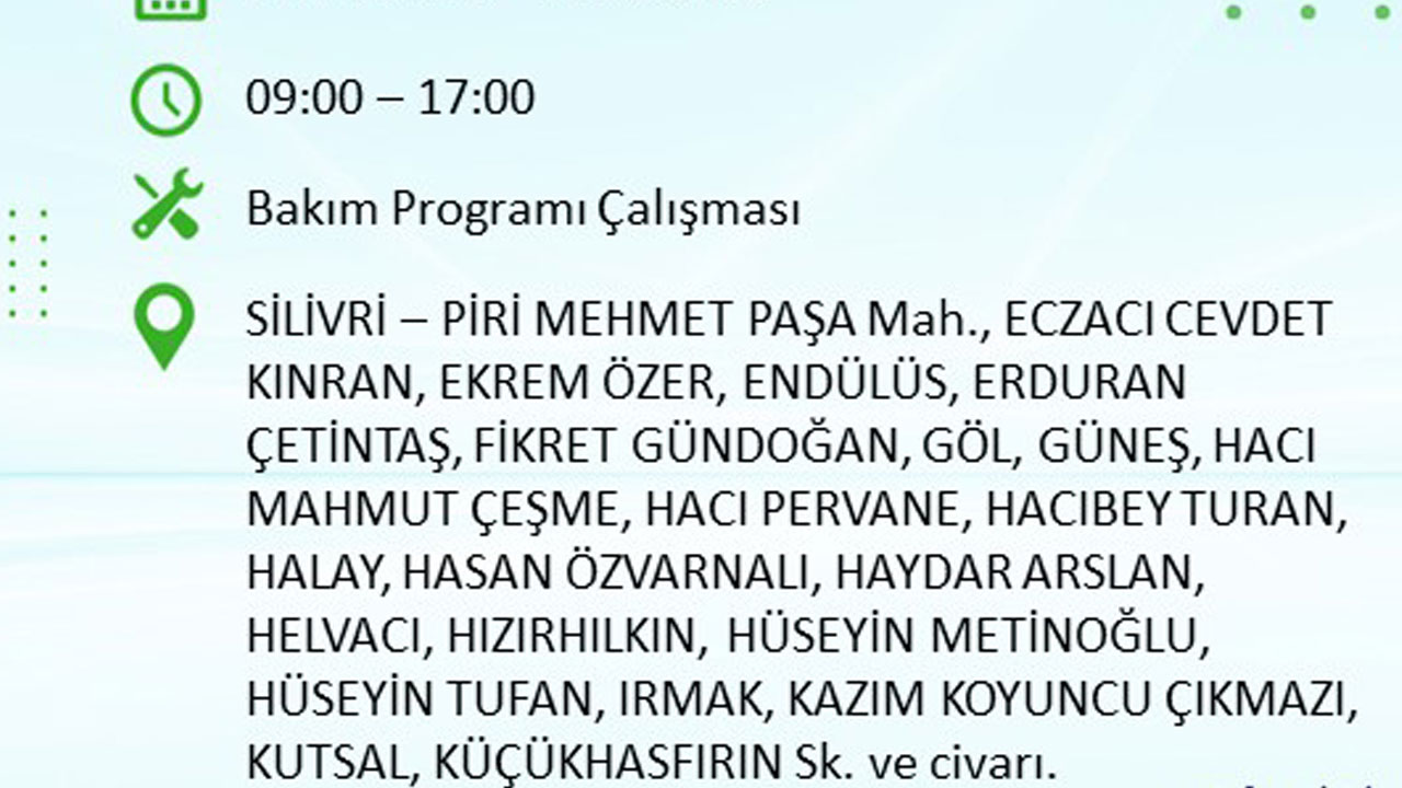 Foto - İstanbullular dikkat! Bu ilçeler karanlığa gömülecek