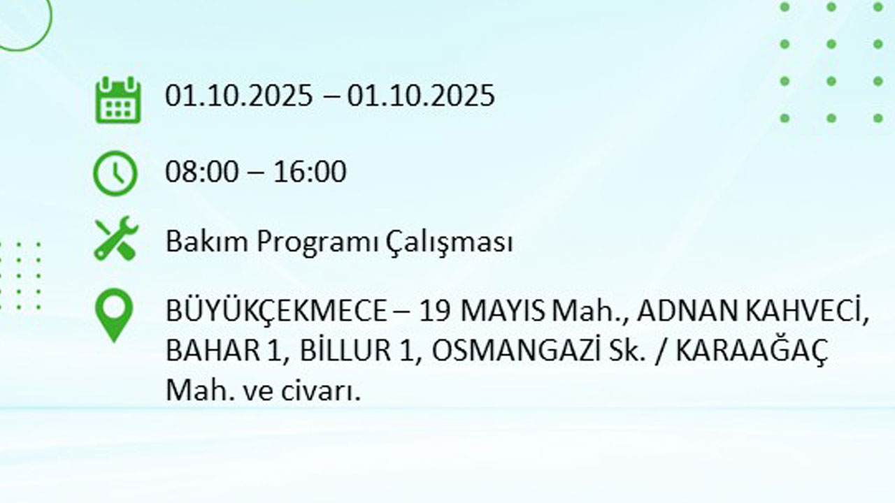 Foto - İstanbullular dikkat! Bu ilçeler karanlığa gömülecek