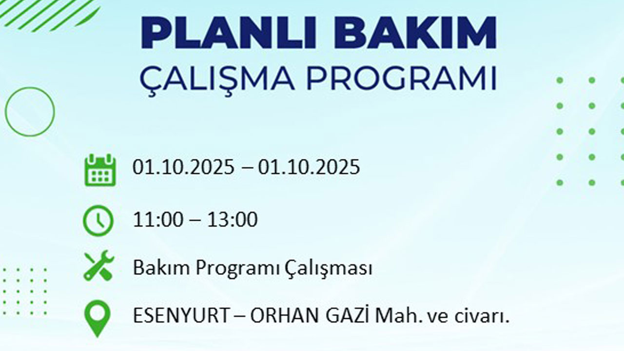 Foto - İstanbullular dikkat! Bu ilçeler karanlığa gömülecek