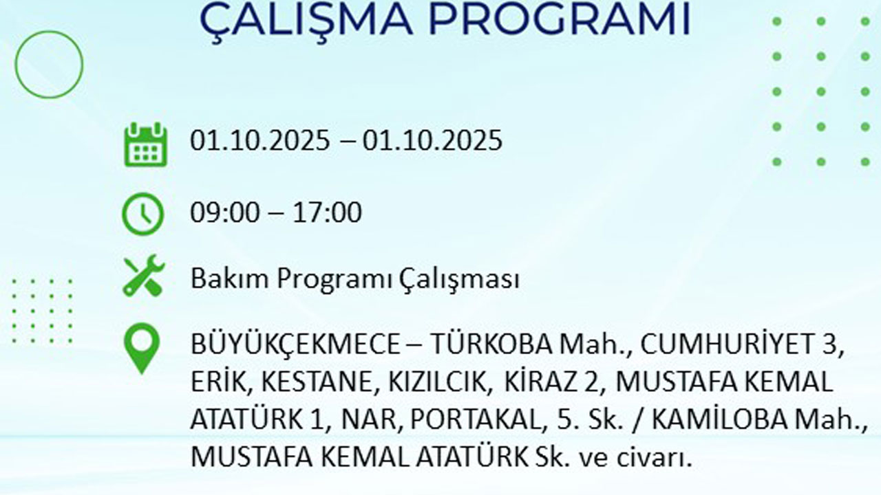 Foto - İstanbullular dikkat! Bu ilçeler karanlığa gömülecek