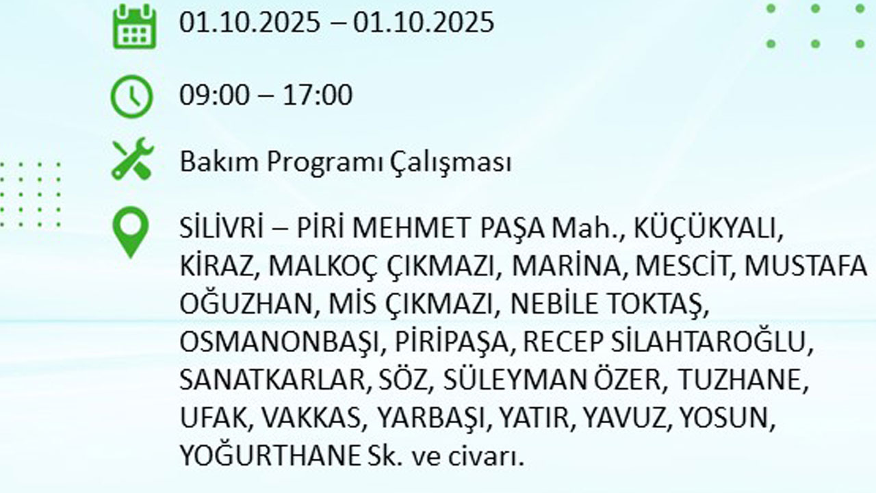 Foto - İstanbullular dikkat! Bu ilçeler karanlığa gömülecek