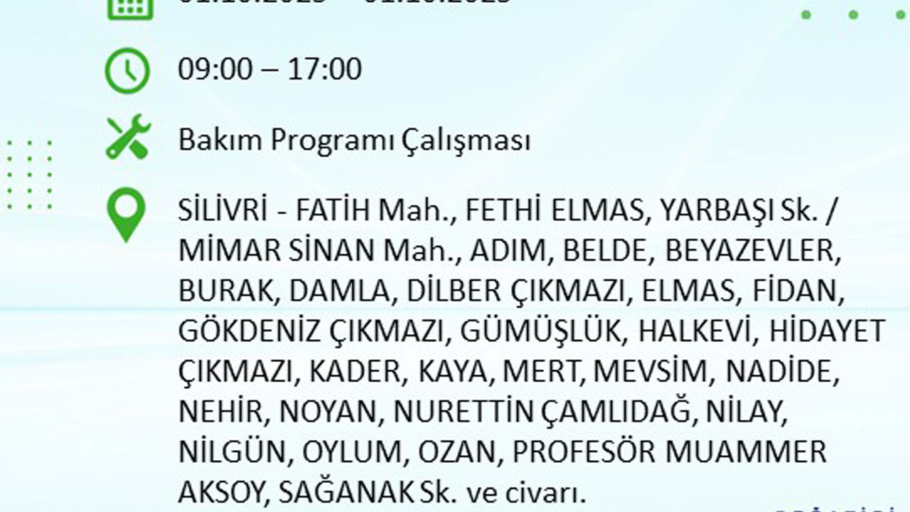 Foto - İstanbullular dikkat! Bu ilçeler karanlığa gömülecek