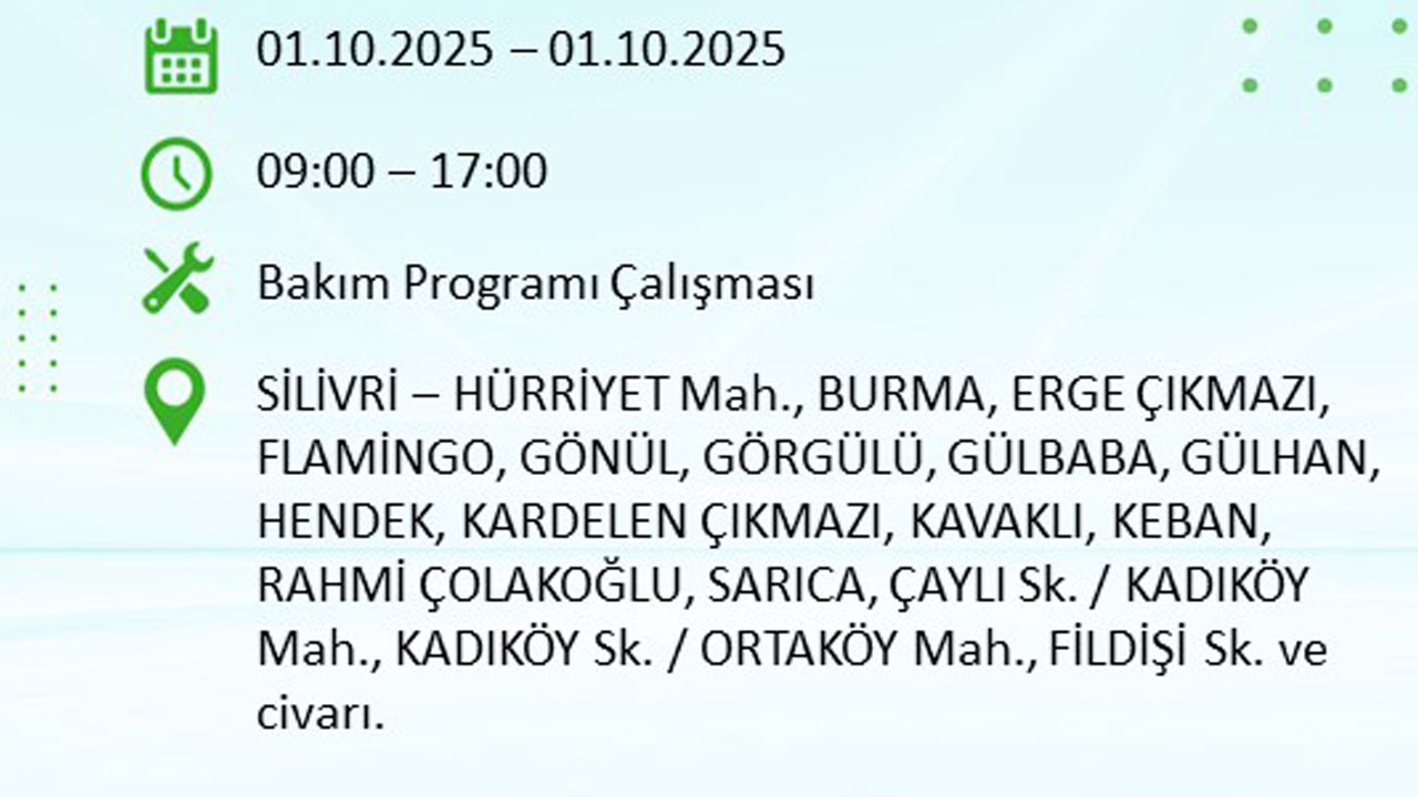 Foto - İstanbullular dikkat! Bu ilçeler karanlığa gömülecek