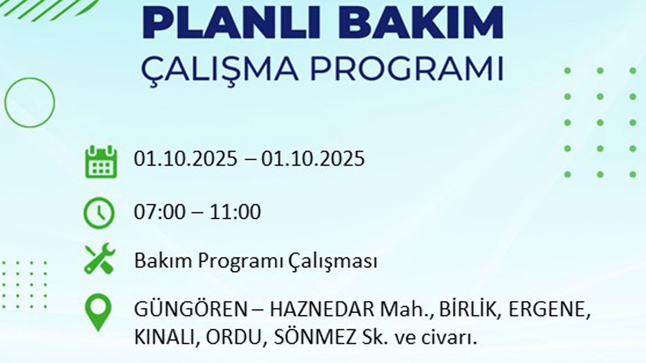 Foto - İstanbullular dikkat! Bu ilçeler karanlığa gömülecek